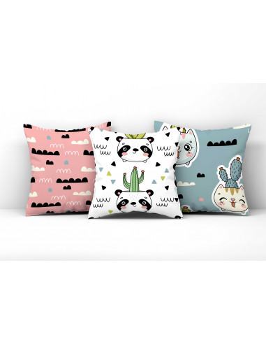 Almohadones fondos infantiles dibujitos