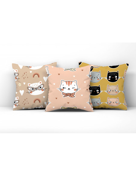 Almohadones fondos infantiles dibujitos