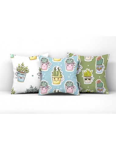 Almohadones fondos infantiles dibujitos