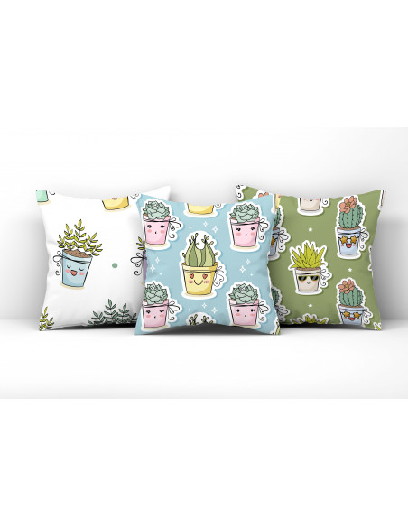 Almohadones fondos infantiles dibujitos