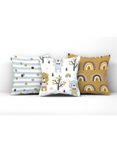 Almohadones fondos infantiles dibujitos