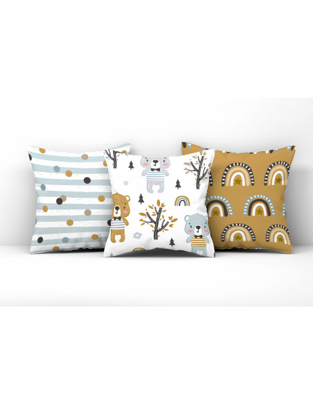 Almohadones fondos infantiles dibujitos