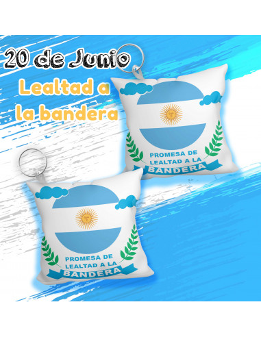 Llavero Almohada Lealtad a la Bandera