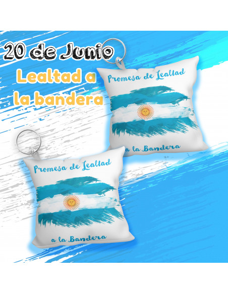 Llavero Almohada Lealtad a la Bandera