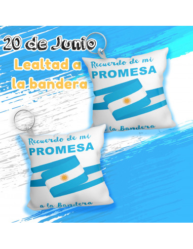 Llavero Almohada Lealtad a la Bandera