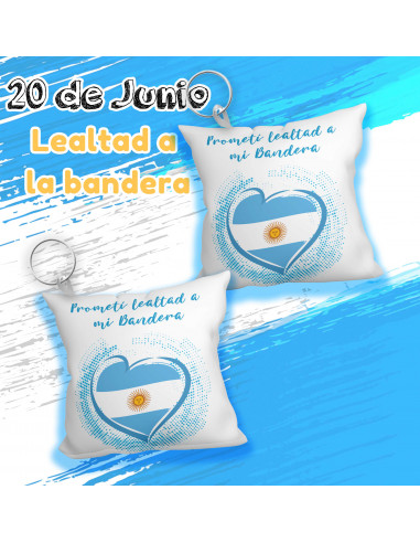 Llavero Almohada Lealtad a la Bandera