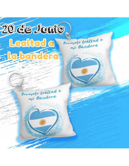 Llavero Almohada Lealtad a la Bandera