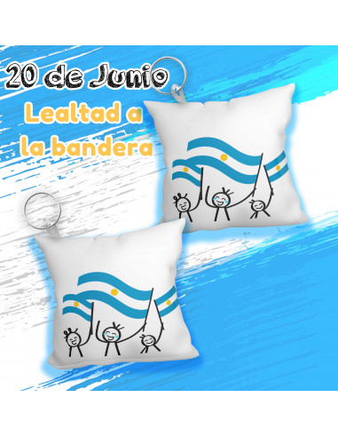 Llavero Almohada Lealtad a la Bandera