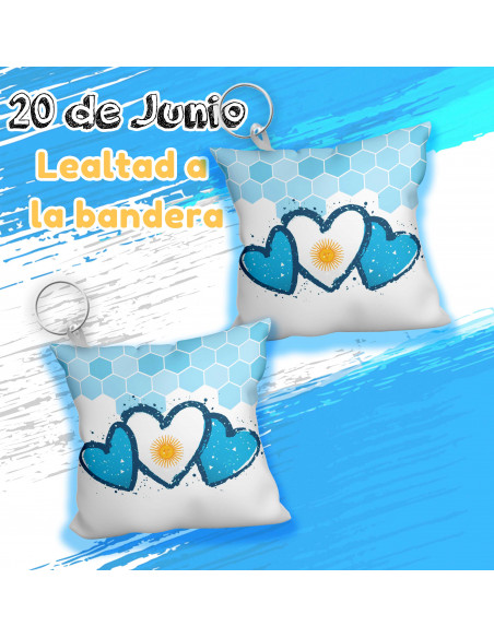 Llavero Almohada Lealtad a la Bandera