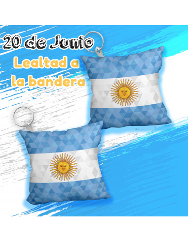 Llavero Almohada Lealtad a la Bandera