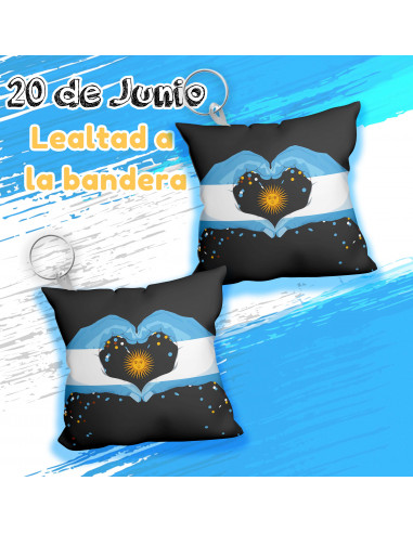 Llavero Almohada Lealtad a la Bandera