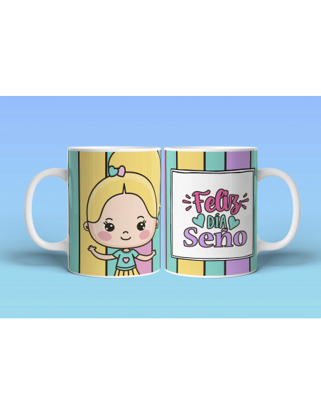 Taza-Jarro Día de la Maestra Jardinera