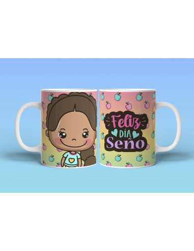 Taza-Jarro Día de la Maestra Jardinera