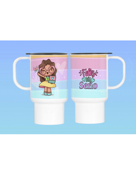 Taza-Jarro Día de la Maestra Jardinera