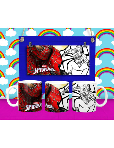 Taza Pintar Colorear Infantiles