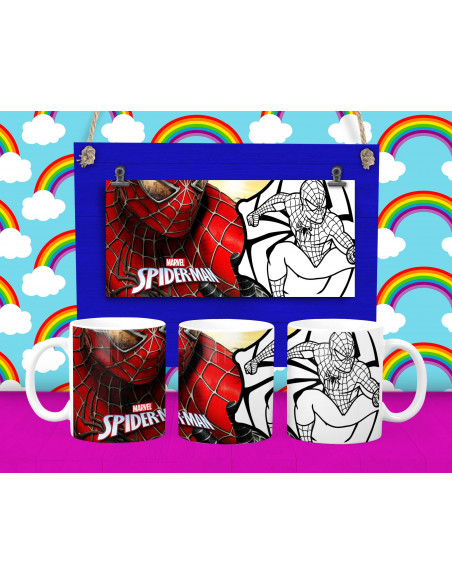 Taza Pintar Colorear Infantiles