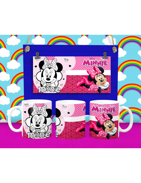 Taza Pintar Colorear Infantiles