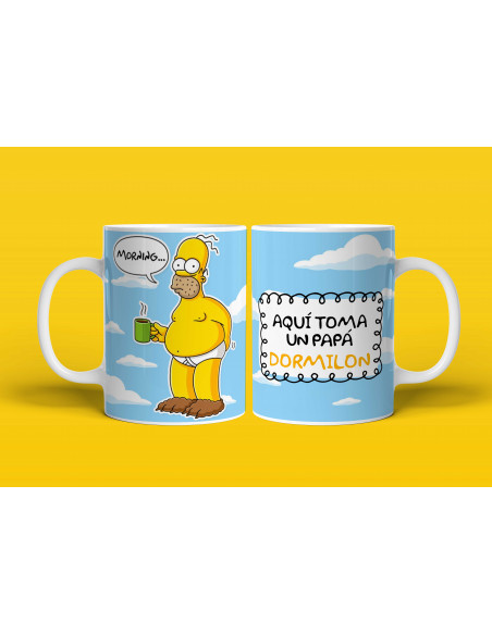 Taza Homero Día del Padre