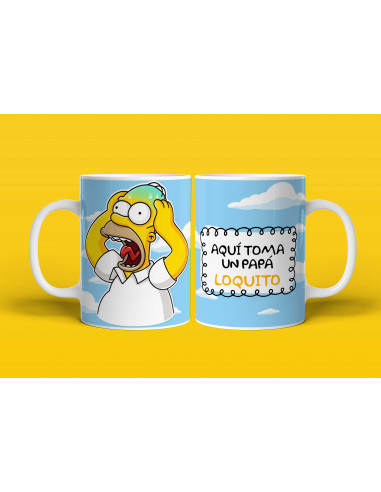 Taza Homero Día del Padre