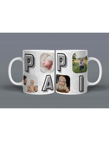 Taza Foto Papá Papi Día del Padre