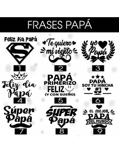 24 frases png Día del Padre