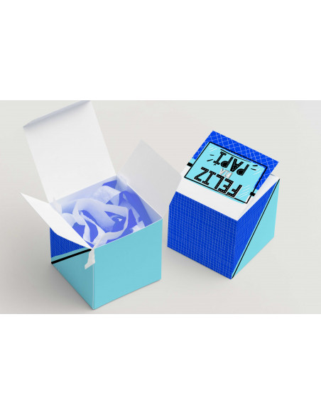 Caja Cubo Sublimación Día del Padre