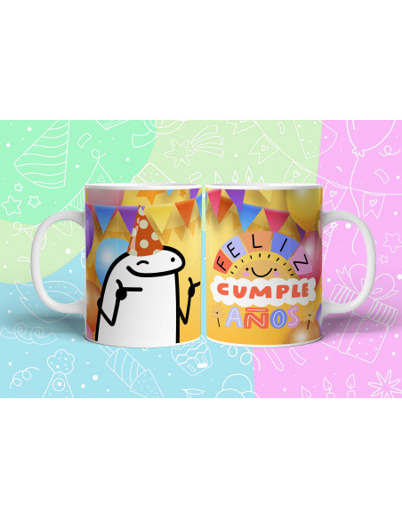 Taza cumpleaños Flork
