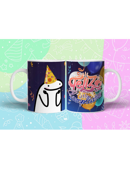 Taza cumpleaños Flork