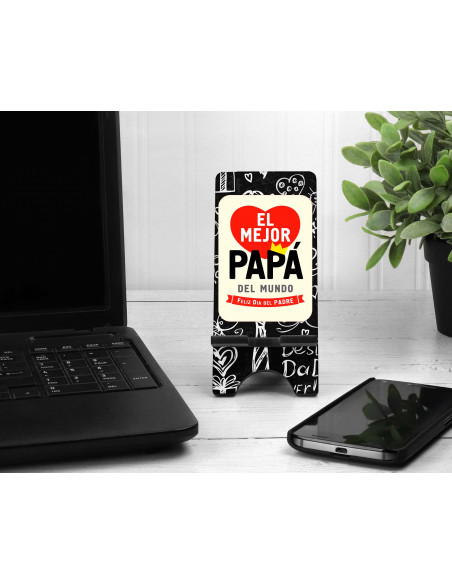 SOPORTE PARA CELULAR - DIA DEL PADRE