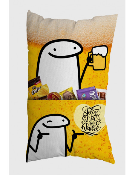 ALMOHADONES CON BOLSILLO DIA DEL PADRE