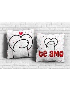 Almohadones amor Flork
