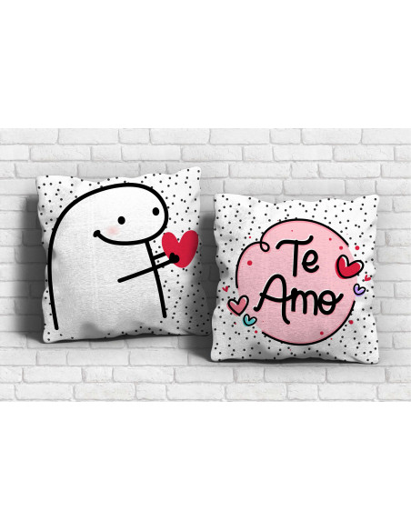 Almohadones amor Flork