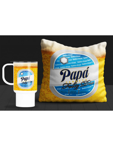 Almohadón jarro Bebidas Día del Padre