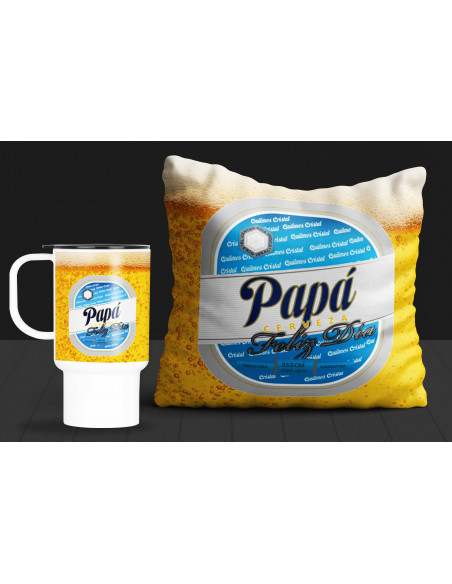 Almohadón jarro Bebidas Día del Padre