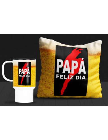 Almohadón jarro Bebidas Día del Padre
