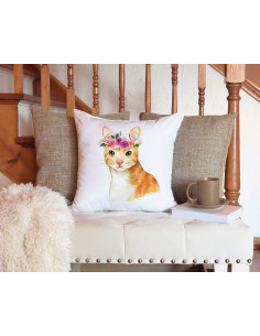 Almohadones animalitos flores 2