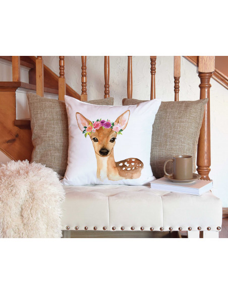 Almohadones animalitos flores