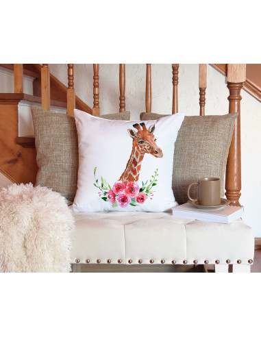 Almohadones animalitos flores