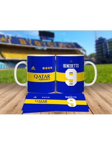 CAMISETA TITULAR BOCA JUNIORS