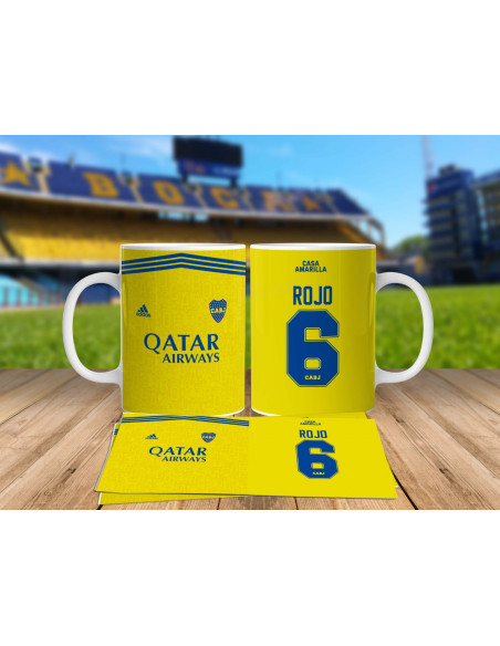 CAMISETA SUPLENTE BOCA JUNIORS