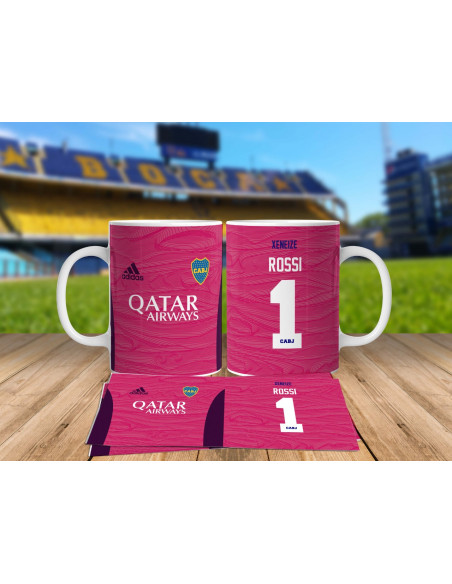 CAMISETA ARQUERO BOCA JUNIORS