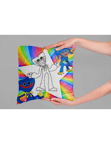 Almohadones para colorear pintar 2022