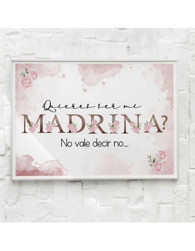 Cuadros Madrina Padrino
