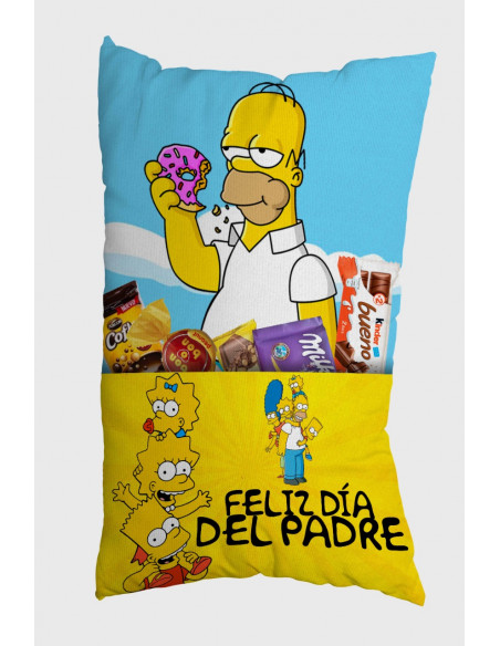Almohadones bolsillo Simpson Día del Padre