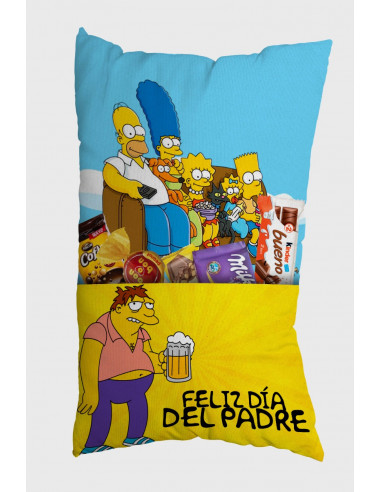 Almohadones bolsillo Simpson Día del...