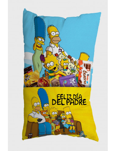 Almohadones bolsillo Simpson Día del...
