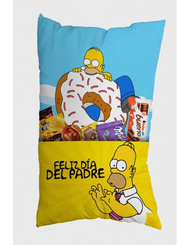 Almohadones bolsillo Simpson Día del...