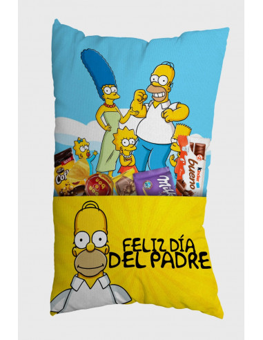 Almohadones bolsillo Simpson Día del...