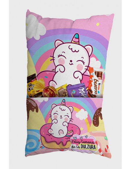 ALMOHADONES CON BOLSILLO SEMANA DE LA DULZURA