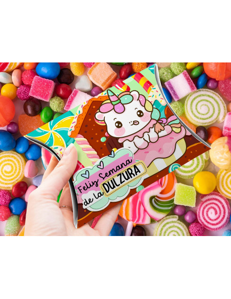 Caja almohada semana de la dulzura